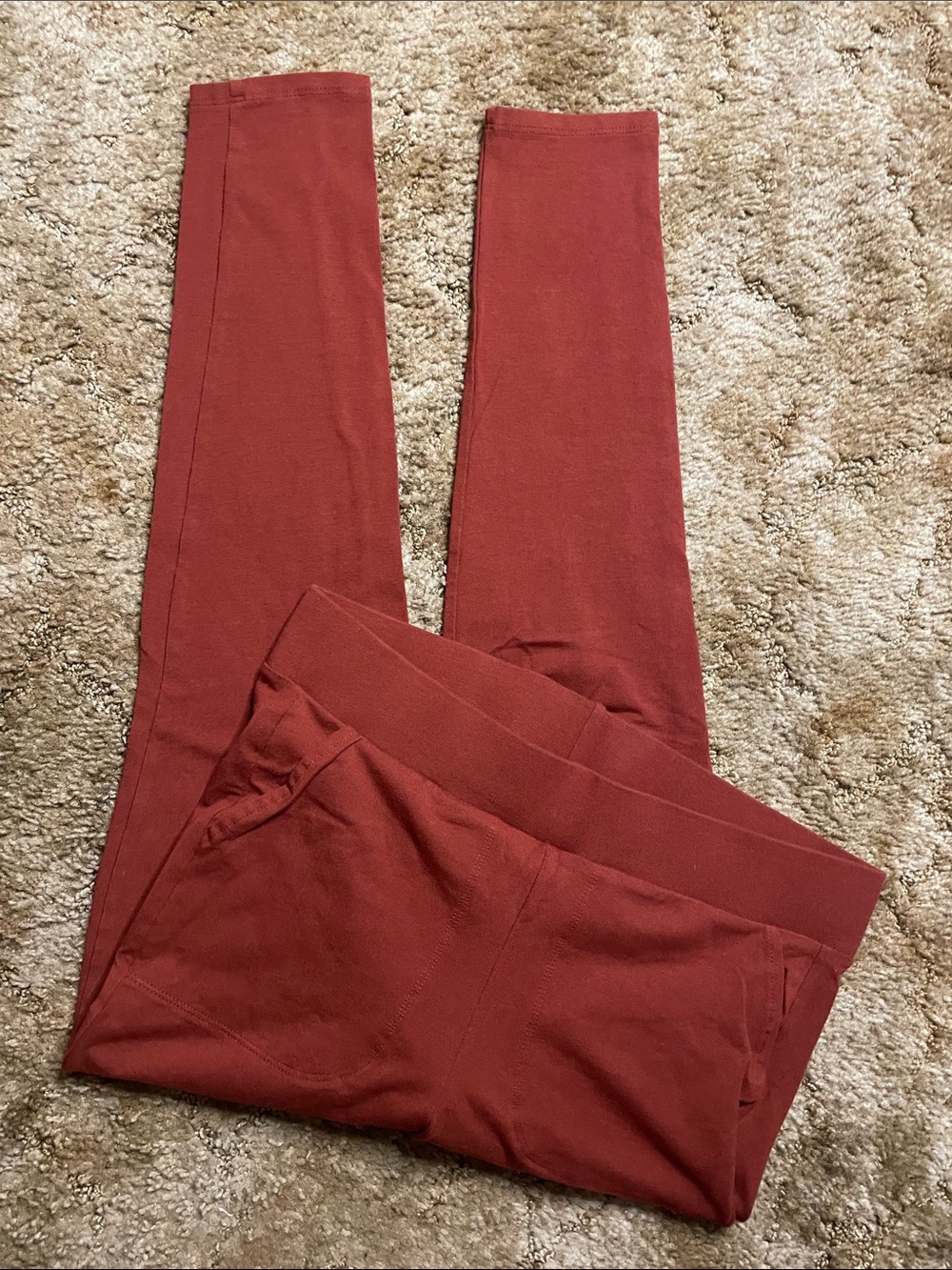 Torrid Full Length Pocket Fired Brick Legging Plus Size 1